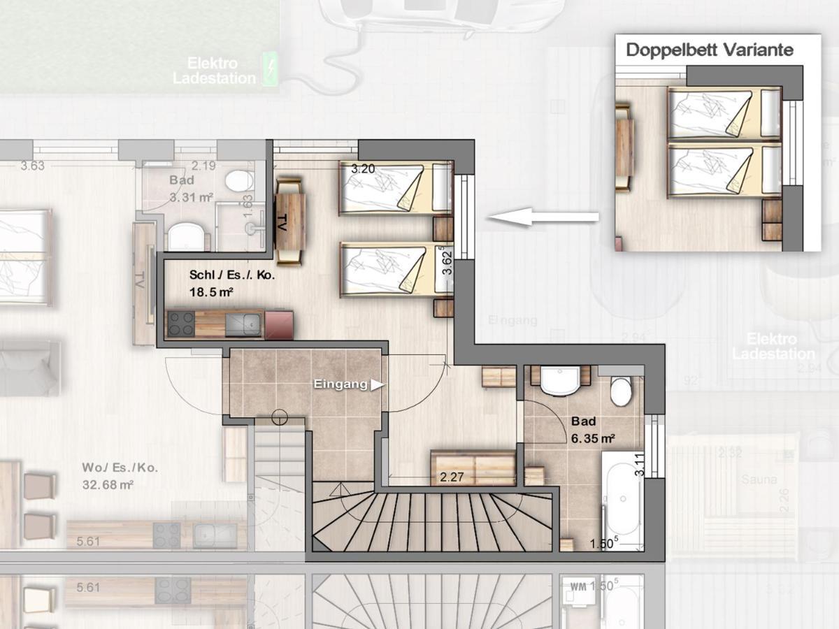 -Neubau- 24 Qm Studio-Apartment Фульда Екстер'єр фото